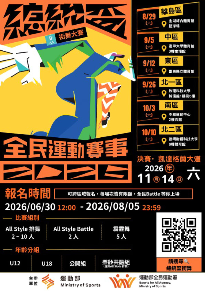 街舞大賽海報